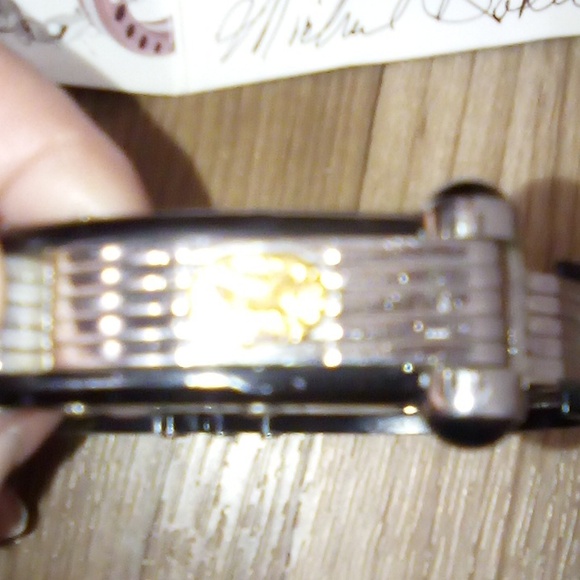 Sauro mens bracelet 18 kt gold plated with diamonds great condition - Picture 3 of 10